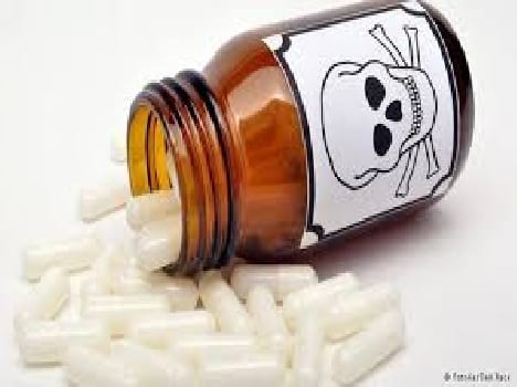 Due to debt farmer ate poison, died